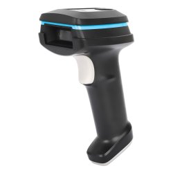 MANHATTAN Kabelloser 2D Long Range LED-Barcodescanner Wireless 4.2 und 2,4 GHz USB-A-Nanoempfänger