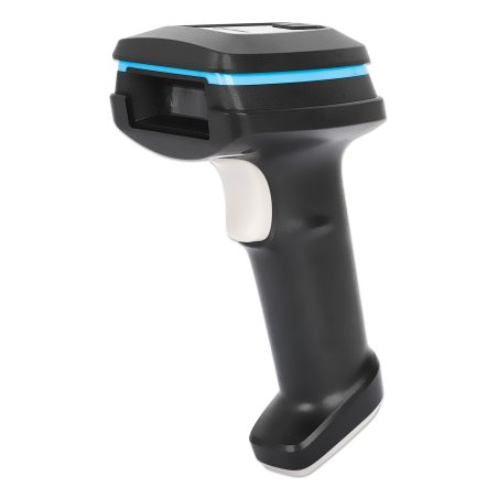 MANHATTAN Kabelloser 2D Long Range LED-Barcodescanner Wireless 4.2 und 2,4 GHz USB-A-Nanoempfänger