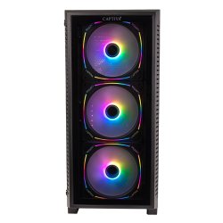 Captiva PC Highend Gaming R89-882 AMD Ryzen 7 7800X3D, 32GB DDR5 RAM, Nvidia Geforce RTX 5070 (12GB GDDR7), 1TB M.2
