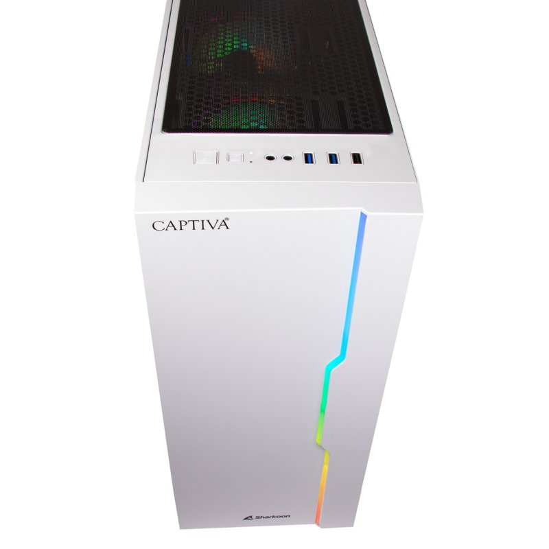 Captiva PC Advanced Gaming I93-345 Intel Core i5 14400F, 32GB DDR4 RAM, Nvidia Geforce RTX 5060, 1TB M.2 SSD, Windows