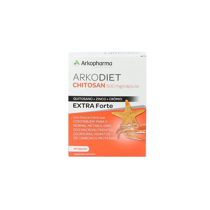 Arkopharma Arkodiet Chitosan Extraforte 500mgcapsule 60 Capsules