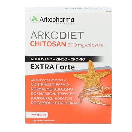 Arkopharma Arkodiet Chitosan Extraforte 500mgcapsule 60 Capsules