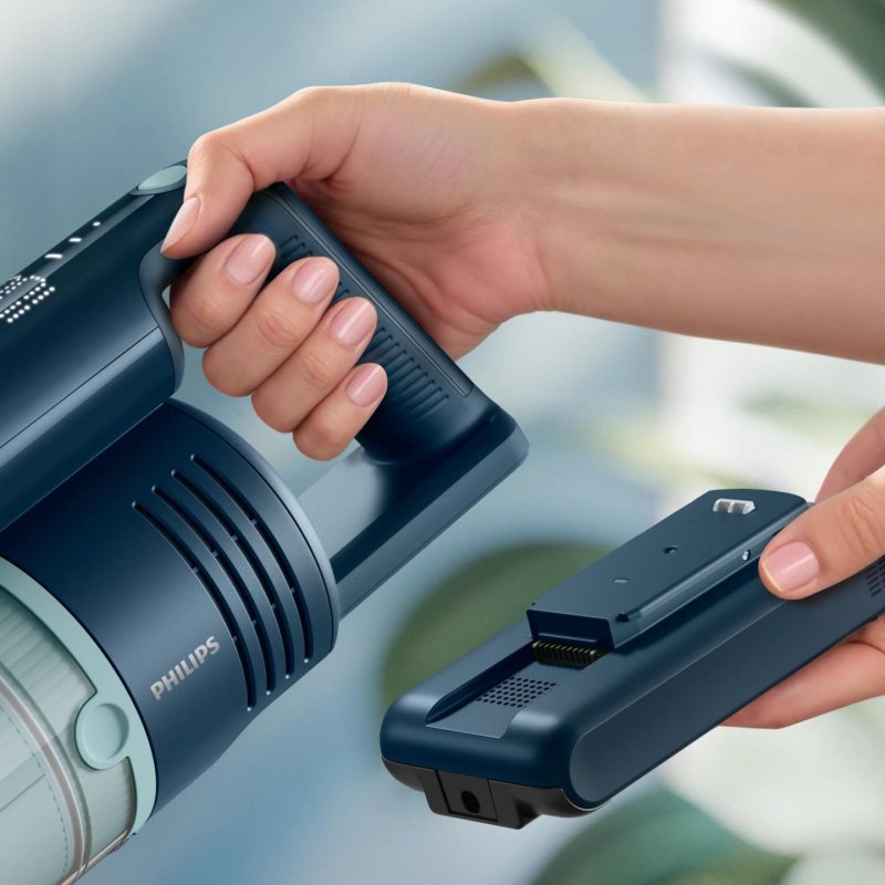 Philips XC5242/10 stick vacuum/electric broom Battery Dry Bagless 0.27 L Sage