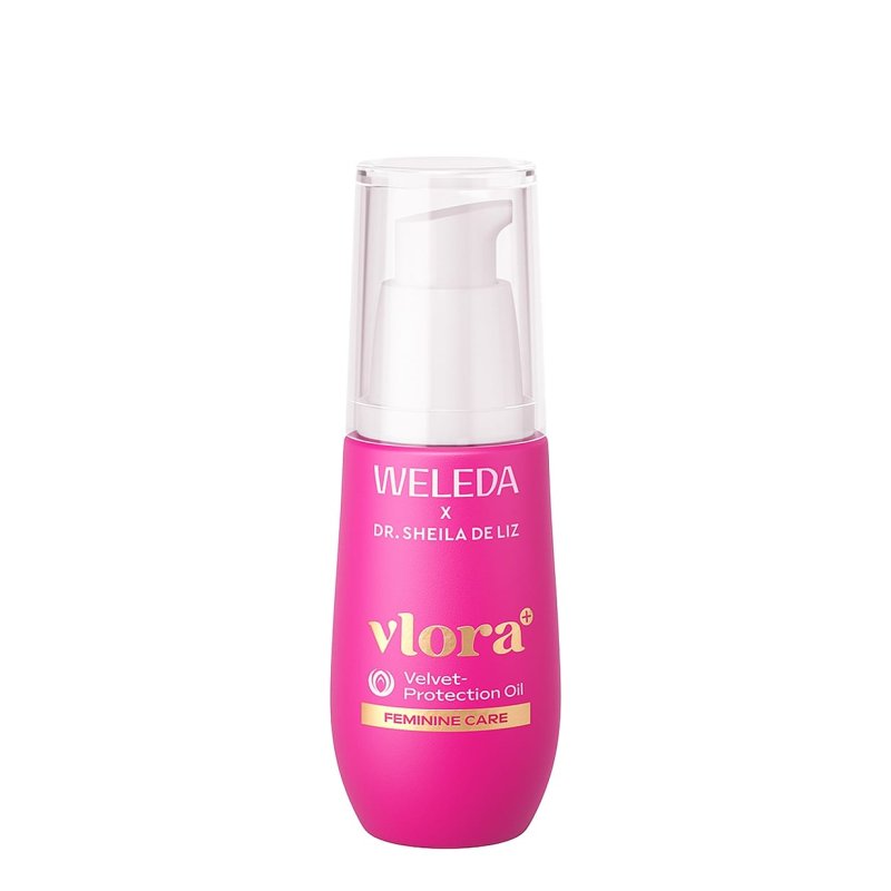 Weleda Vlora Velvet Protection Oil Huile intime Femelle 30 ml Boîte