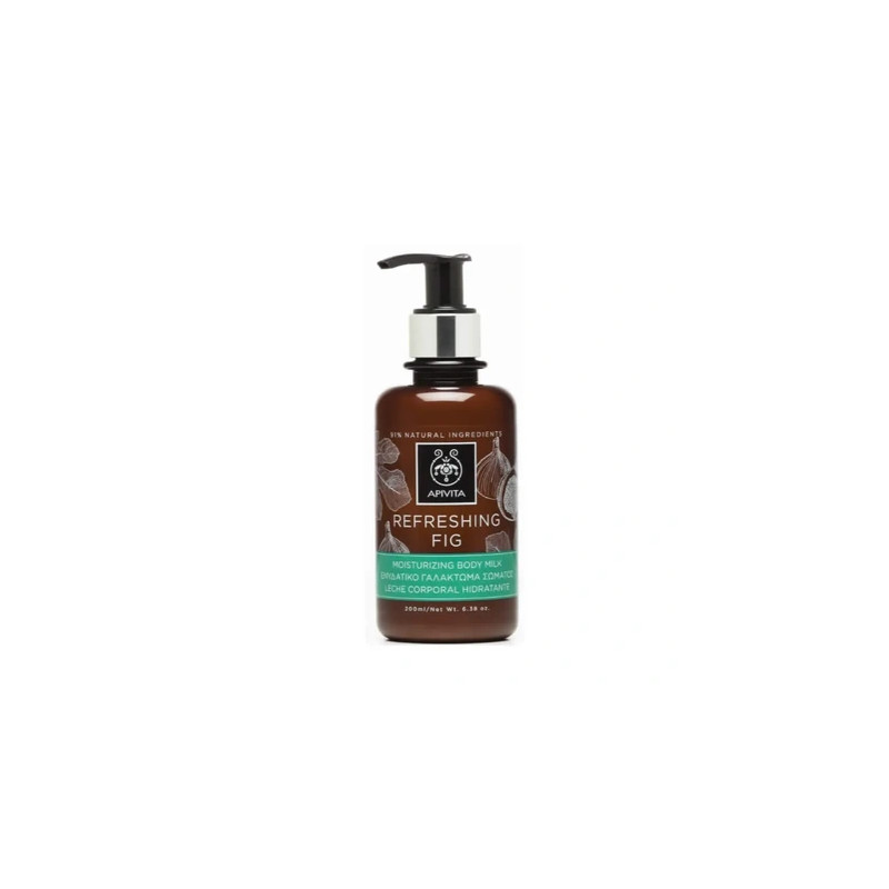 Apivita Refreshing Fig Moisturizing Body Milk 200ml
