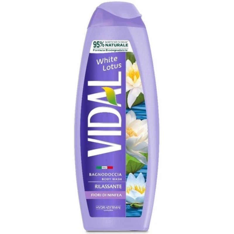 Vidal Bath Foam 500ml White Lotus