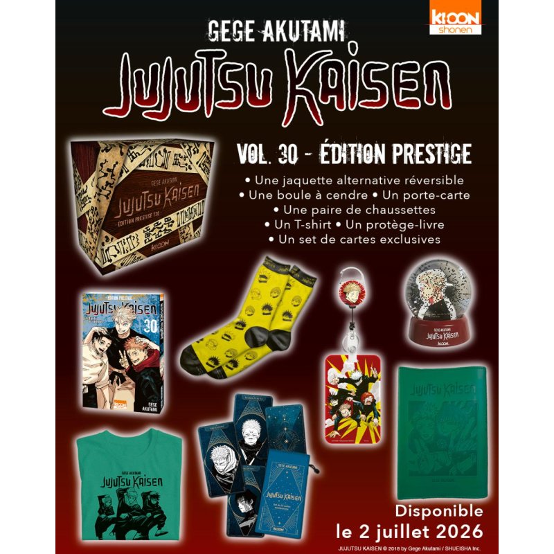 JUJUTSU KAISEN - Tome 30 - EDITION PRESTIGE