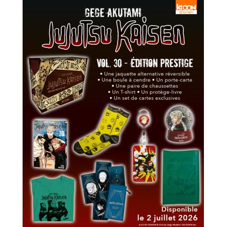 JUJUTSU KAISEN - Tome 30 - EDITION PRESTIGE
