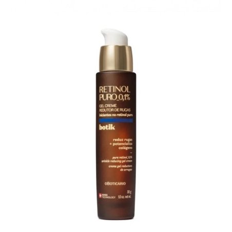 Boticario Botik Gel Cream Reducing Wrinkles Pure Retinol 01 30g