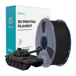 Sunlu PLA High-Speed Black Filament