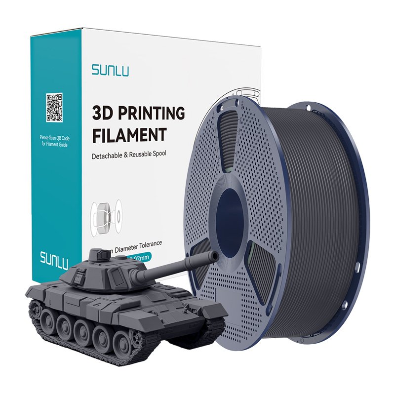 Sunlu PLA High-Speed Filament, Gray