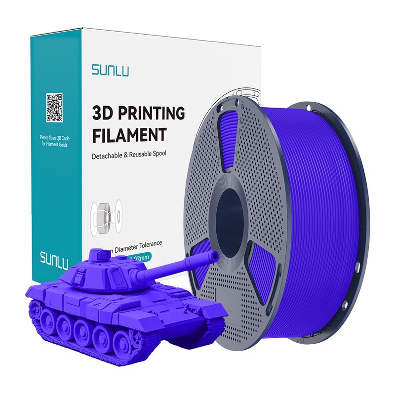 Sunlu PLA High-Speed Blue Filament