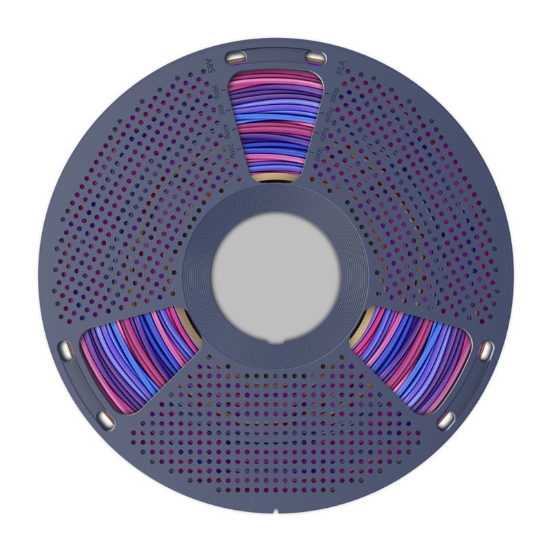 Sunlu PLA Silk Filament (Rainbow 02)