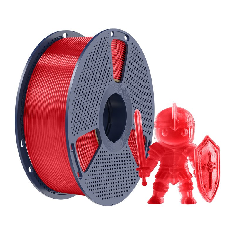 Sunlu PLA Filament (Transparent Red)