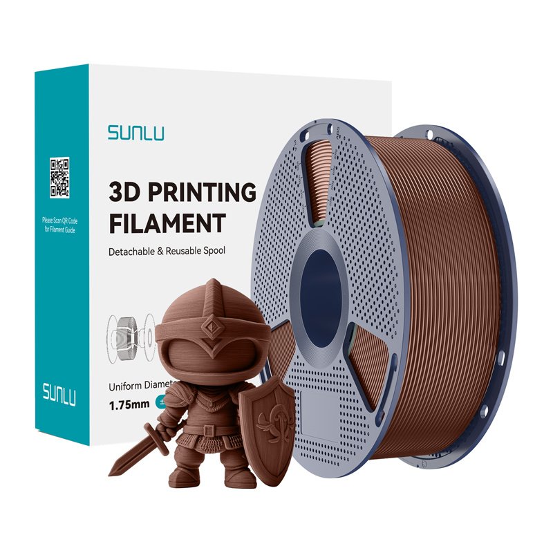 Sunlu PLA Filament (Chocolate)