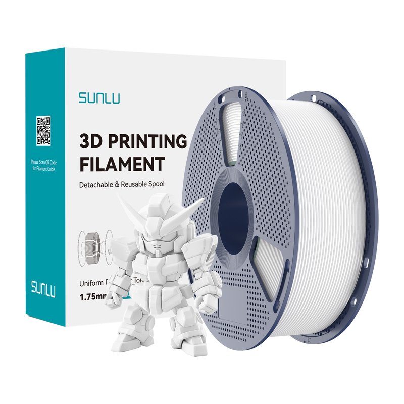 Sunlu PLA 2.0 Filament (White)