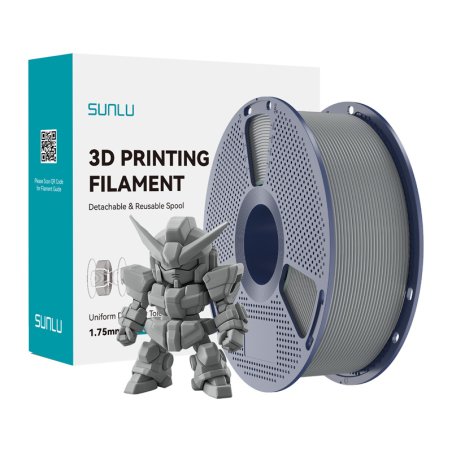 Sunlu PLA 2.0 Filament (Gray)