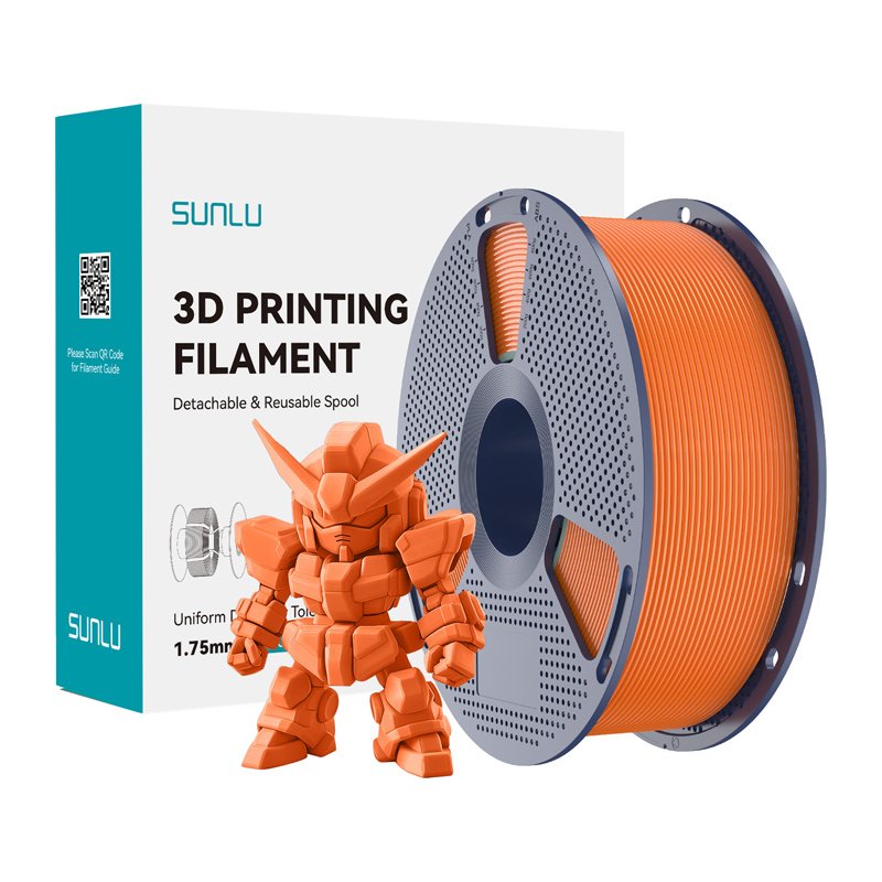 Sunlu PLA 2.0 Filament (Sunny Orange)