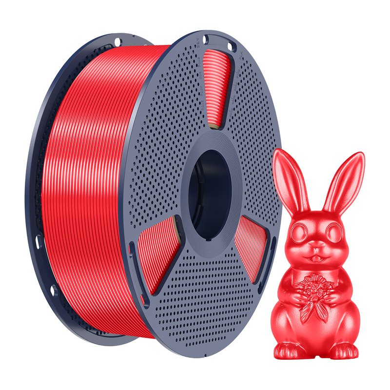 Sunlu PLA Silk Filament (Red)