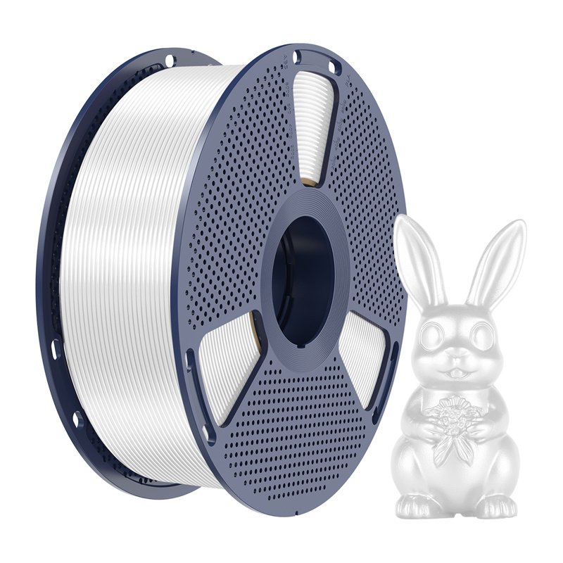 Sunlu PLA Silk Filament (White)