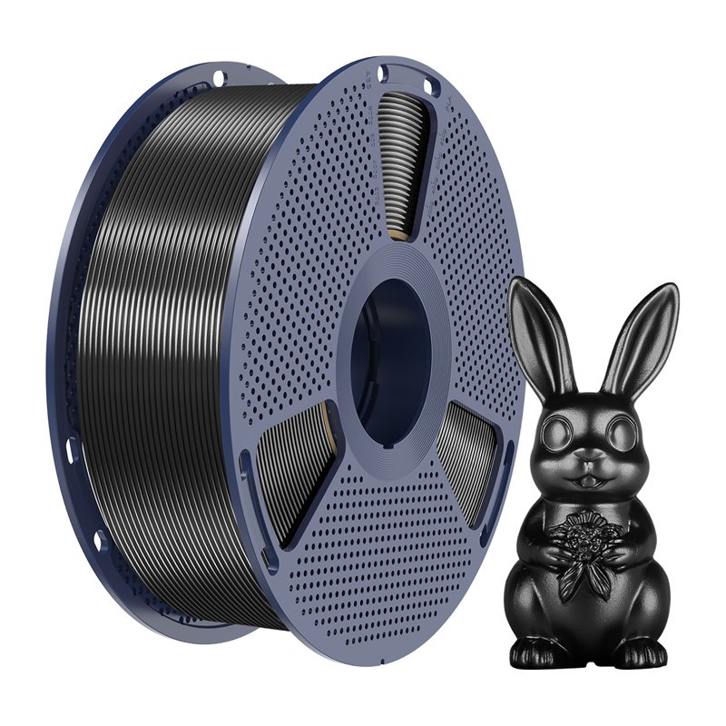 Sunlu PLA Silk Filament (Black)