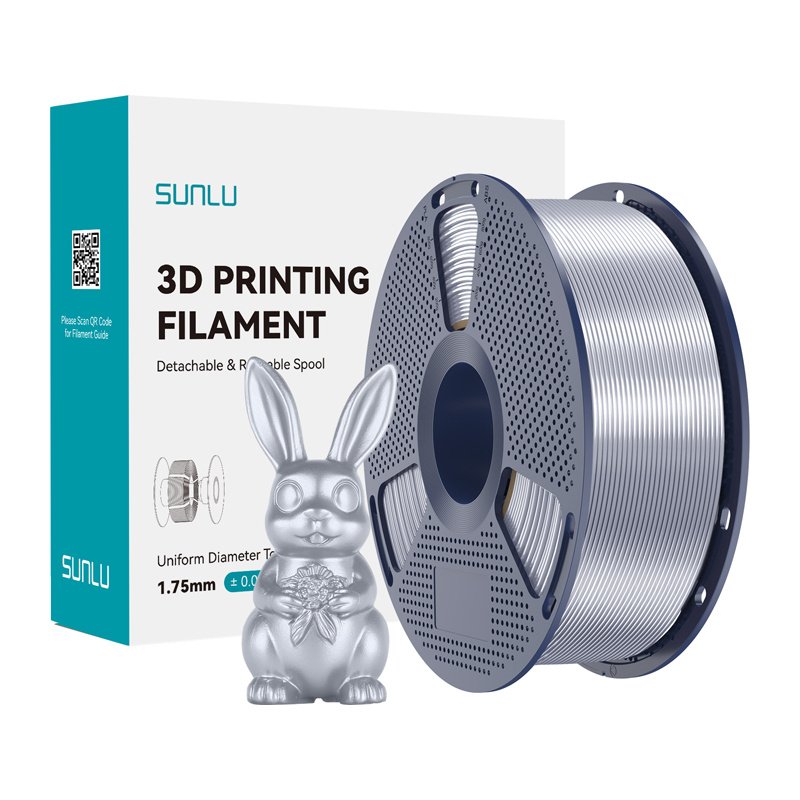 Sunlu Filament PLA Silk Silver
