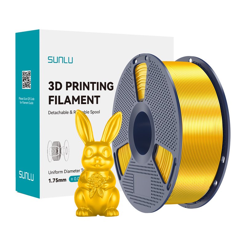 Sunlu PLA Silk Filament (Gold)