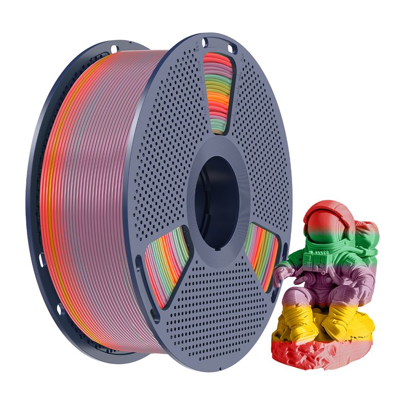 Sunlu PLA Filament (Rainbow) 01
