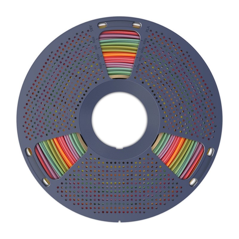Sunlu PLA Filament (Rainbow) 01