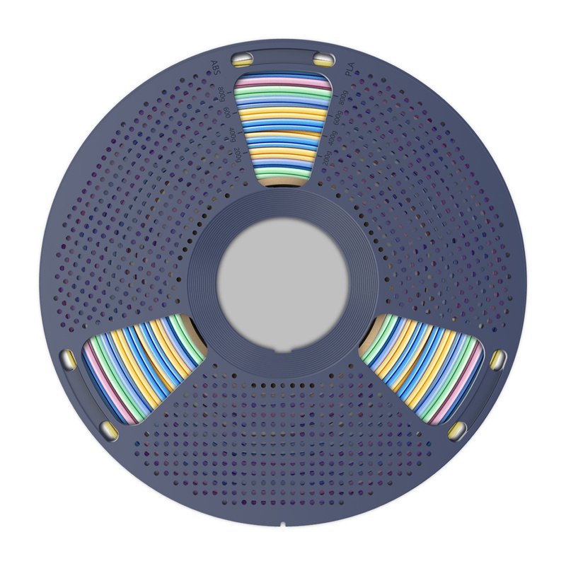 Sunlu PLA Filament (Rainbow) 04