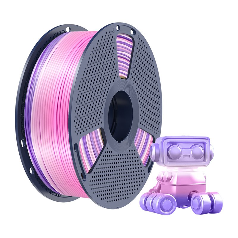 Sunlu PLA Silk Filament (Rainbow) 03