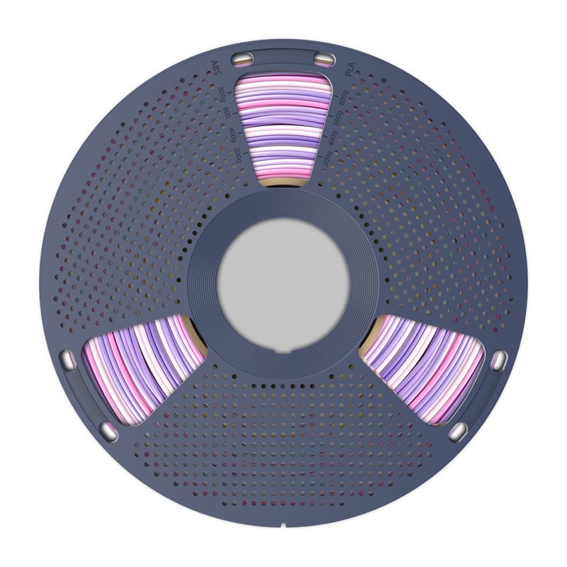 Sunlu PLA Silk Filament (Rainbow) 03