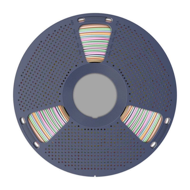 Sunlu PLA Silk Filament (Rainbow) 04