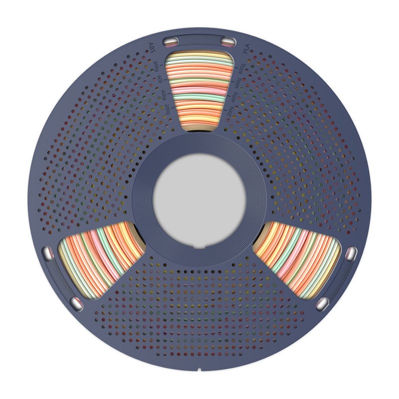 Sunlu PLA Silk Filament (Rainbow) 05