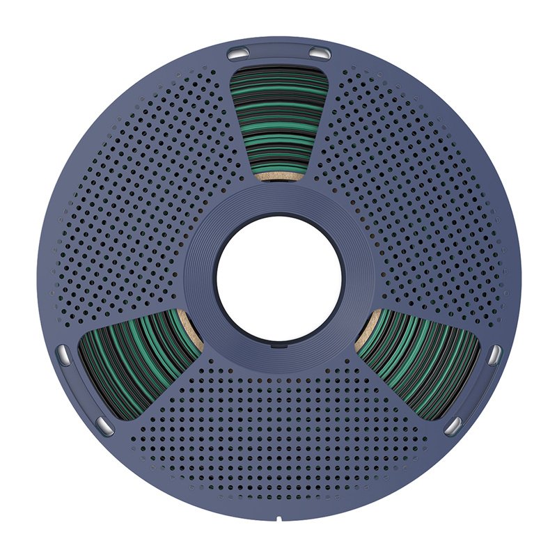 Sunlu PLA Silk Dual Color Filament (Black and Green)