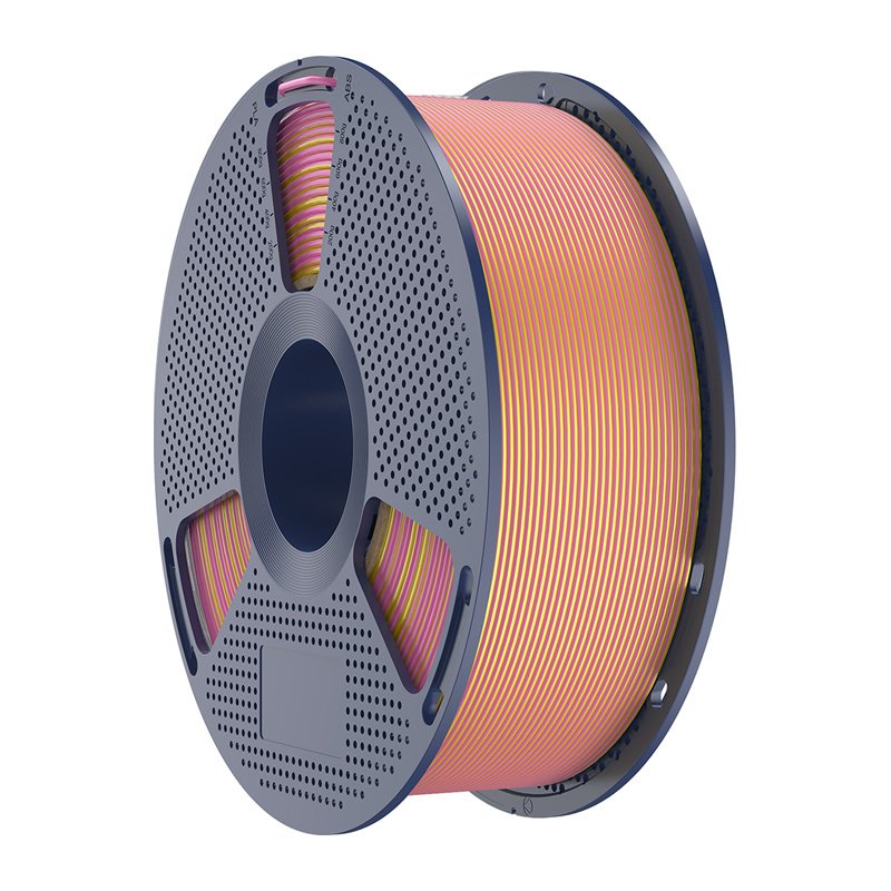 Sunlu PLA Silk Dual Color Filament (Pink and Gold)