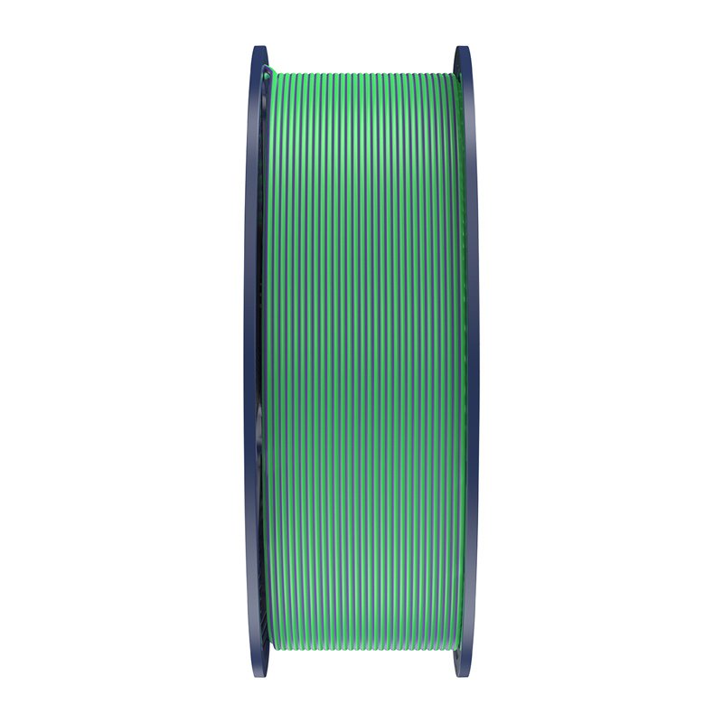 Sunlu PLA Silk Dual Color Filament (green and purple)