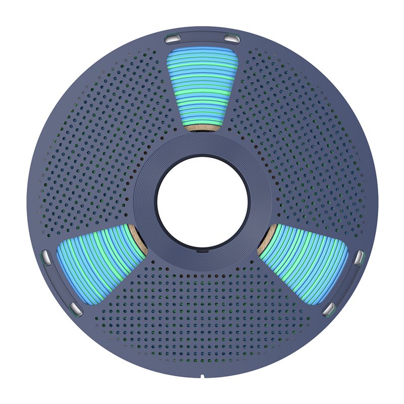 Sunlu PLA Silk Dual Color Filament (blue-green)