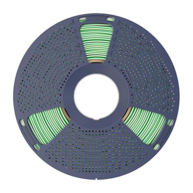 Sunlu PLA Silk Tri-Color Filament (blue-green-purple)