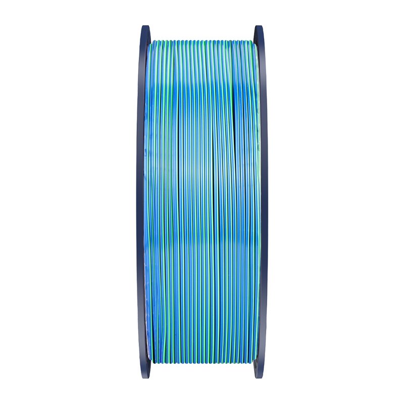 Sunlu PLA Silk Tri-Color Filament (blue-green-purple)