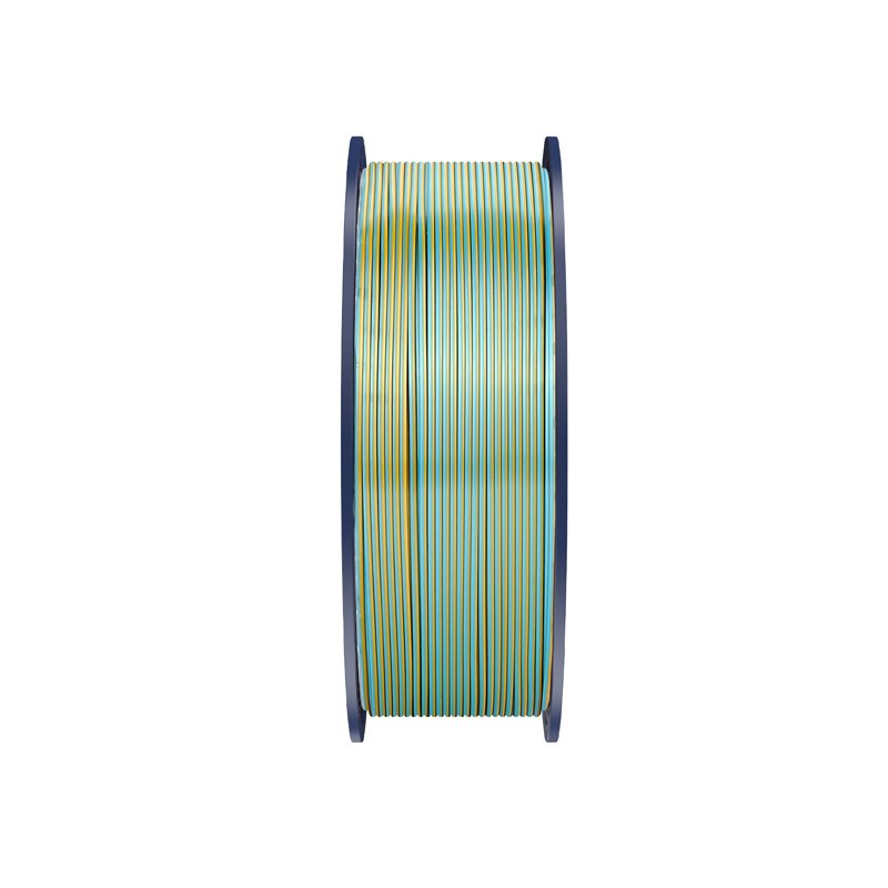 Sunlu PLA Silk Tri-Color Filament (red, yellow, and green)