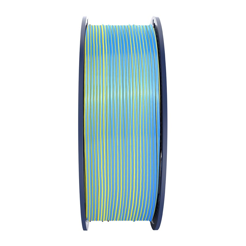 Sunlu PLA Silk Forth-Color Filament (blue-purple-orange-yellow)