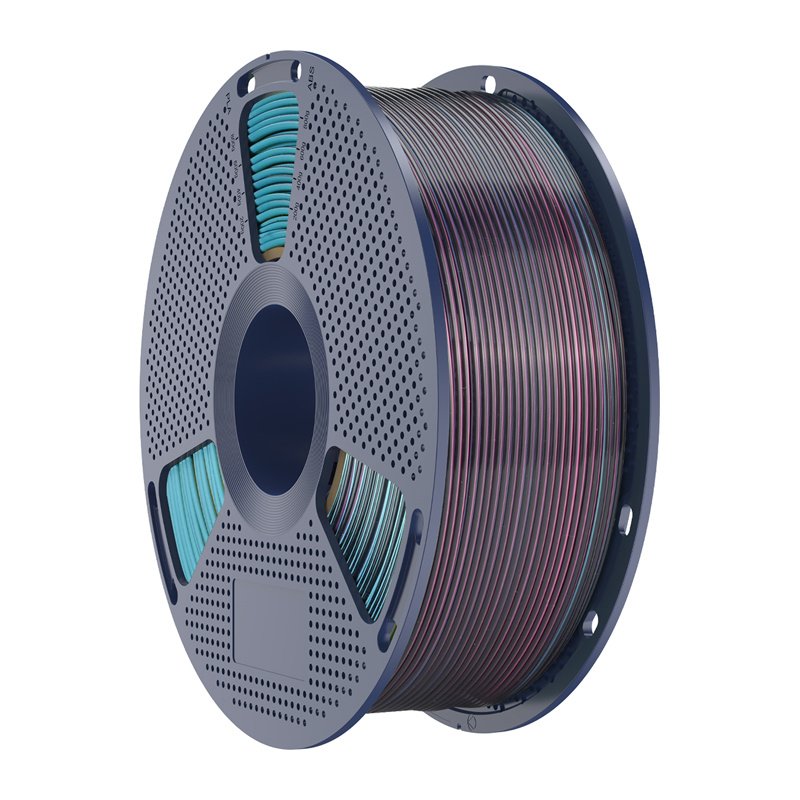 Sunlu PLA Silk Forth-Color Filament (red-yellow-green-black)