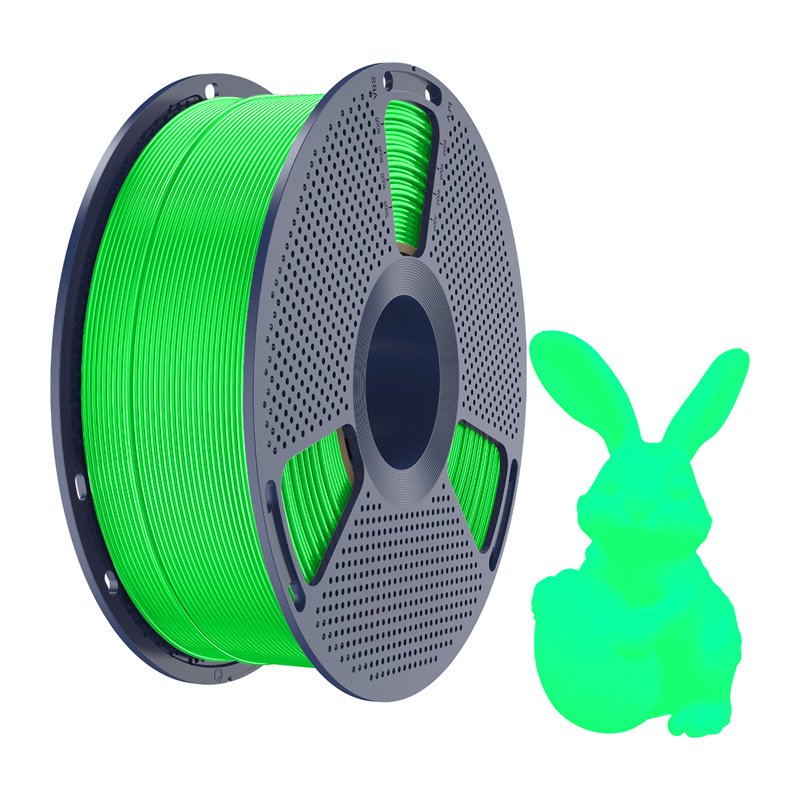Filament Sunlu PLA Glow In The Dark (zielony)