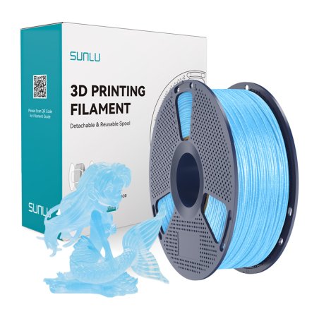 SUNLU PLA Filament (Shiny Blue)