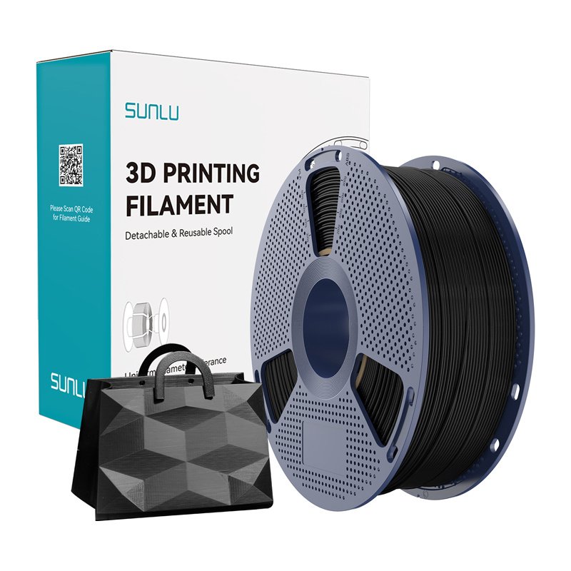 Sunlu TPU Silk Filament (Black)