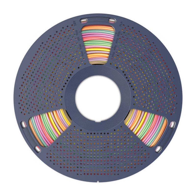 Sunlu PLA Silk Filament (Rainbow 01)