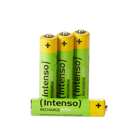 Intenso HR03 NiMH Energy Eco 1000mAh 4er Blister - Micro (AAA) - 1.000 mAh Rechargeable battery Nickel-Metal Hydride