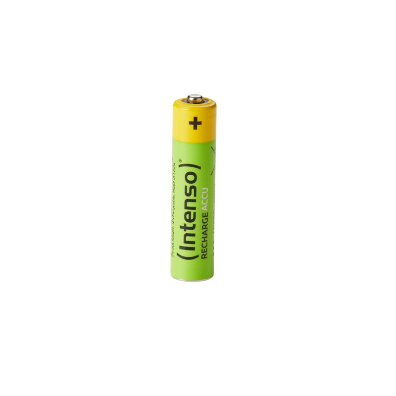 Intenso HR03 NiMH Energy Eco 1000mAh 4er Blister - Micro (AAA) - 1.000 mAh Batterie rechargeable Hybrides nickel-métal