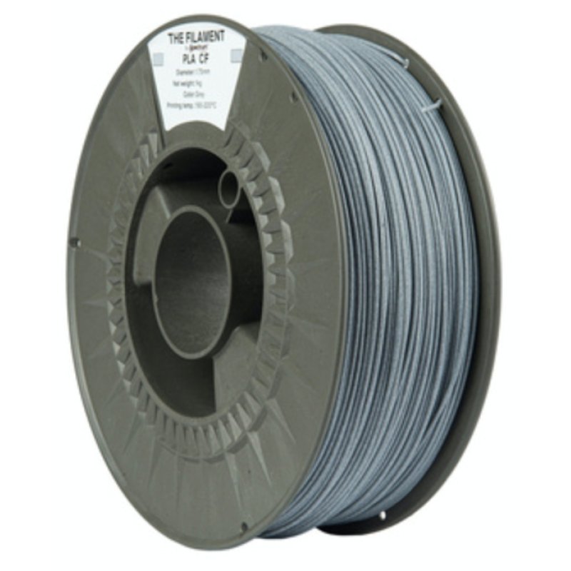Spectrum Filaments TF-24099 matériel d'impression 3D Acide polylactique–fibre de carbone (PLA-CF) Gris 1 kg